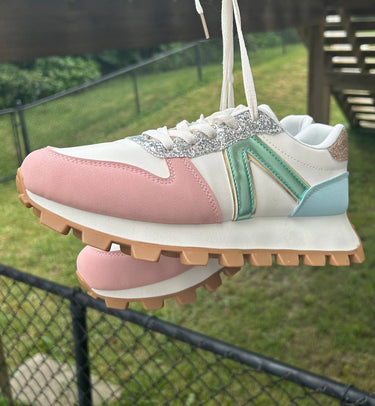Gabby - Women's Glitter Sneakers