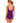 Waterpro - Chlorine Resistant Scoop Back One Piece Swimsuit