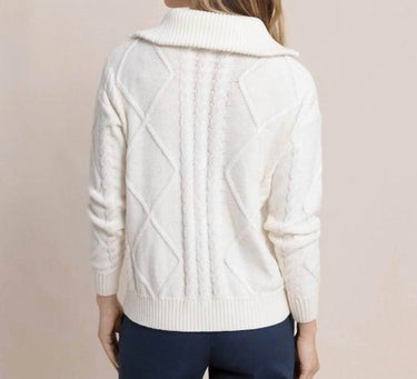 Southern Tide - Marta Cable Knit Quarter Zip Sweater