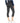 Hue - Women's Wide Waistband Blackout Cotton Capri Legging