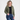 Indigo Thread Co. V-Neck Drop Shoulder Stitch Detailed Cardigan