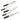 Helios Kitchen 5 Piece Damascus Knife Set