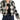 Lucky Brand Women's Buffalo-Plaid Fringe Jacket Black Size XL