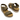 Plakton Compi Leather Wedge Sandals