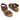 Plakton Compi Leather Wedge Sandals