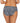 Island Escape Women's Animal Kingdom Tahiti Print Bikini Swim Bottom Black Size 14