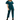 Rachel Roy Women's Mica Ribbed Velvet Jumpsuit Green Size 12