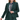 Tommy Hilfiger Women's Faux Suede Suit Separate Two Button Blazer Green Size 2