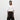 Cropped Tee - White