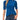 CeCe Floral Print Ruffle Knit Top in Blue/Multi, Size Medium