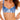 Agua Bendita - Balena Azure Bikini Top