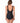 Reebok - Set The Place Colorblock High Neck One Piece Swimsuit