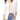 Women's White Linen One-Button Blazer - Size 8