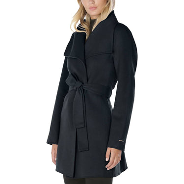 Elie Tahari - Wool Ella Wrap Coat Jacket Outerwear