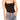 Susana Monaco Square Triangle Stretch Knit Top - Black