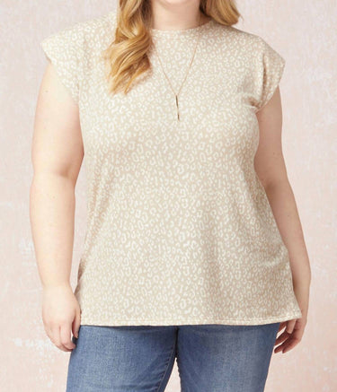Entro - Leopard Tonal Top