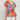 Entro - Floral Babydoll Ruffle Sleeve Top