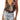 Free People Tied to You Print Surplice Tank in Moss Combo, Size X-Small