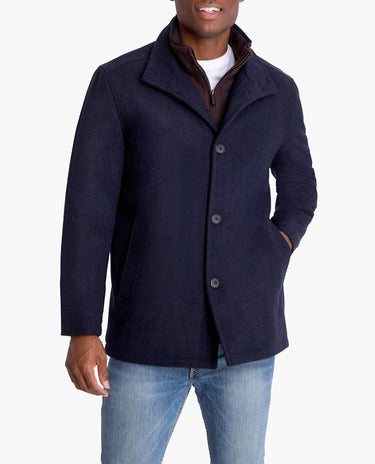 London Fog - Amherst Button Front Wool Jacket