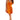 Entro - Pumpkin Velvet and Lace Dress