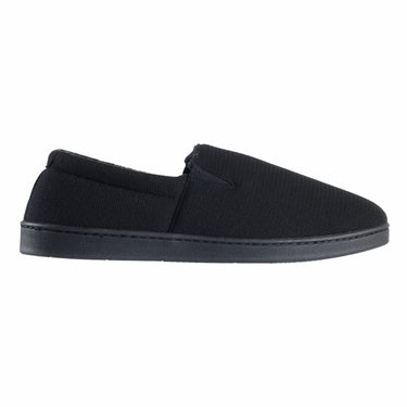Isotoner - Men's Textured Knit Kai Closed Back Slippers