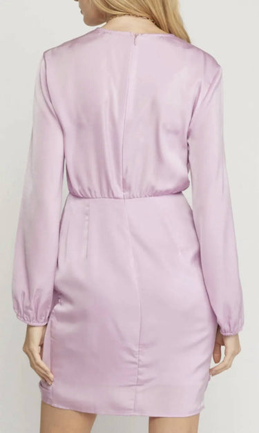 Entro - Satin Tulip Dress