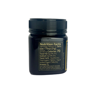 BeeNZ Premium Manuka Honey, UMF15+ | MGO 514+ -8.8oz/250gm Jar