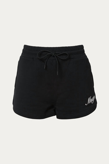 Msgm - LOGO-PRINT TRACK SHORTS