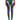 MUGLER Sheer Spiral Stirrup Leggings in Ultraviolet /Lilac, Size 2 Us