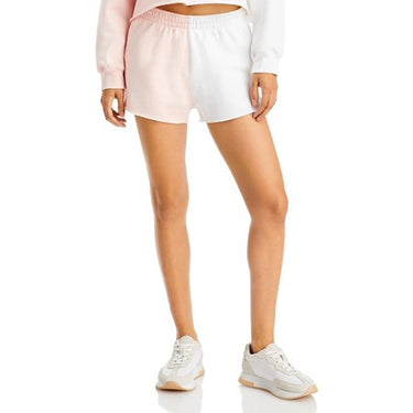 Vintage Havana Womens Frayed Hem Colorblock Casual Shorts