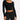 Bandier - Rivington Ribbed Long Sleeve Scoop Neck Crop Top