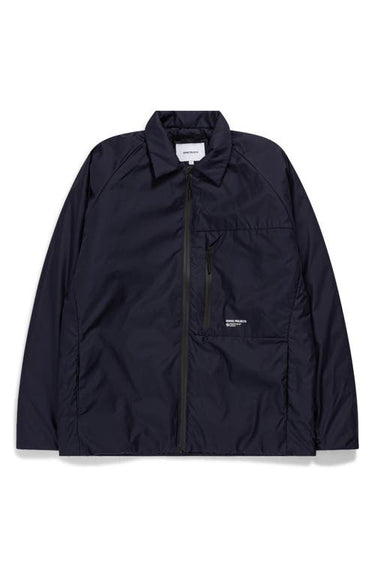 Norse Projects Osa Light Pertex Shirt Jacket in Dark Navy