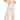 ASOS DESIGN Plunge Neck Wide Leg Jumpsuit in Ivory Multi, Size 10 Us