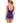 Waterpro - Chlorine Resistant Scoop Neck One Piece Swimsuit