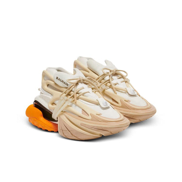 Balmain - Men's Unicorn Low-top Neoprene & Calfskin Chunky Sneakers