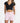 Body Wrappers - Short Sleeve Criss Cross Crop Top