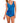 Waterpro - Chlorine Resistant V-neck Sarong One Piece Swimsuit