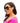 Julia Rose - Women's Megan Oversized Gradient Sunglasses