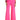 L'AGENCE Pilar Wide Leg Pants in Pink Glo, Size 4