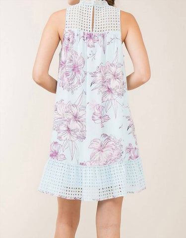 Entro - Crochet Swing Mini Dress