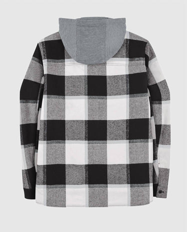 Starter - Men's Cincinnati Bengals The Big Joe Sherpa Lined Plaid Jacket