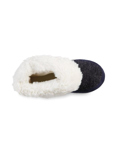 Isotoner - Women's Heather Knit Marisol Boot Eco Comfort Slipper