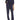 Fraiche by J Tie Waist Long Sleeve Jumpsuit in Navy, Size Large
