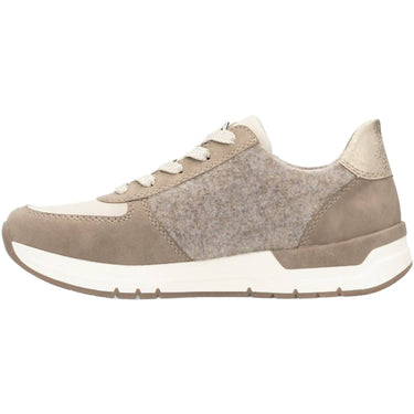 Rieker - Women's Faux Leather Low-top Sneakers