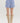 Entro - Chambray Denim Embroidered Shorts