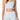 BLANKNYC Gingham Smocked Crop Camisole, Size Medium in Sweet Escape