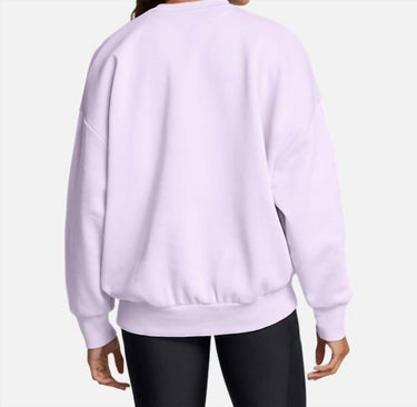Under Armour - Rival Fleece Wordmark Oversized Crew Sweatshirt