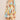 Entro - Printed Square Neck Tiered Romper