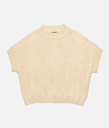 Deluc - Women's Nora Pointelle Knit Vest
