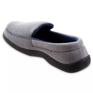 Isotoner - Men's Roman Recycled Fleece Moccasin Slippers